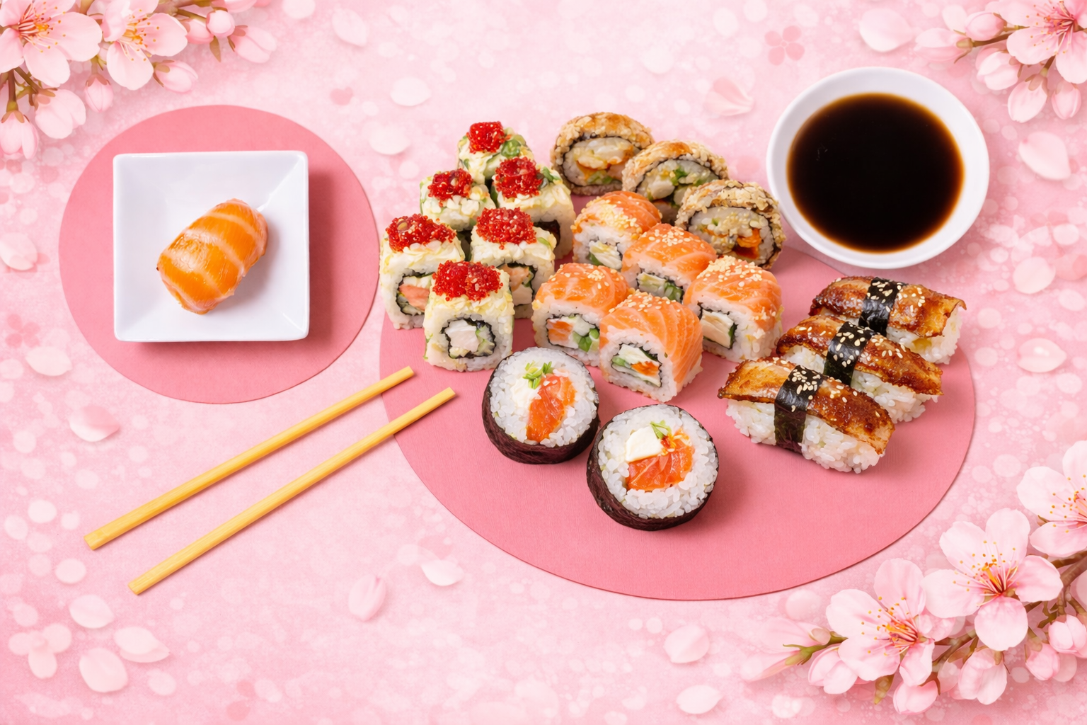Kawaii Sushi Banner